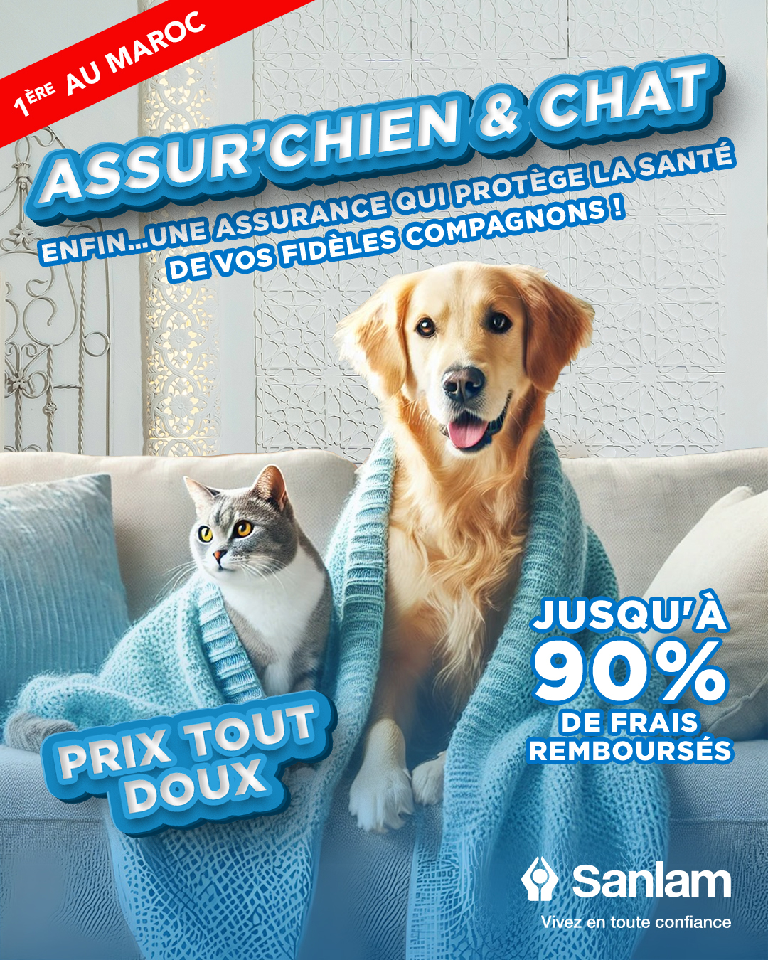 Sanlam : Des chiens et chats assurés